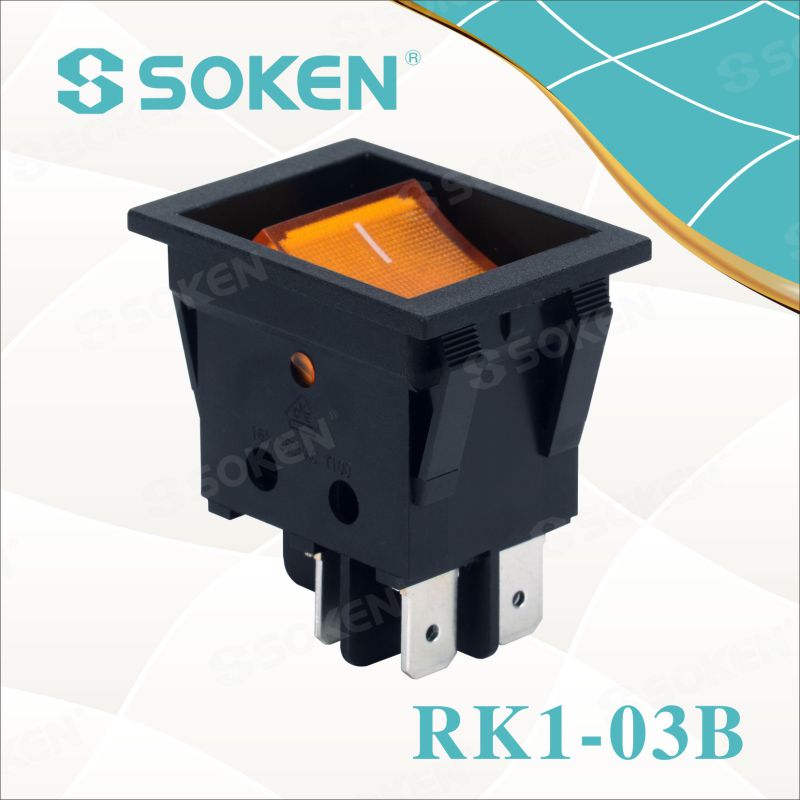 Big Illuminated Rocker Switch