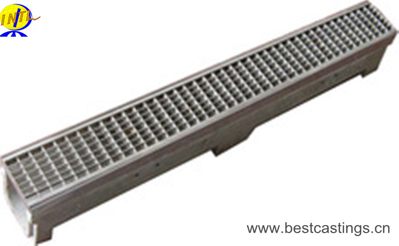 Class D400 Ductile Cast Iron Trench Grate for Road