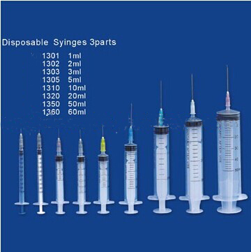 Medical Disposable Sterile Syringes 1ml -60ml with Needle (XT-FL095)