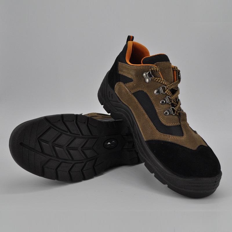 New Stylish Leather Men Safety Work Shoes Ufb056