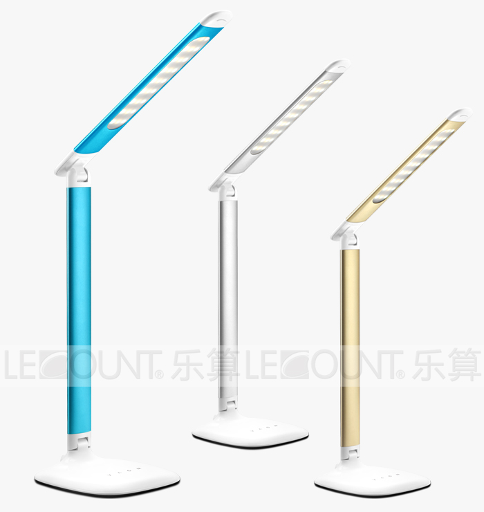 Aluminium LED Table Light with Memory Function for Brightness and Temperature (LTB730)