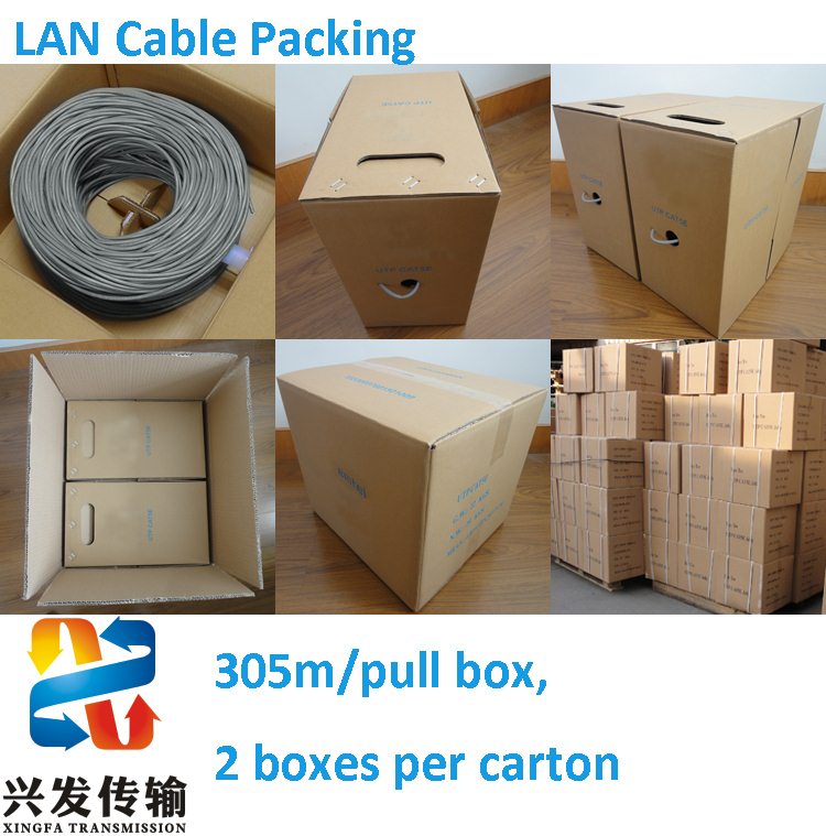 China Factory LAN Cable Category 5e Cable Cat5e