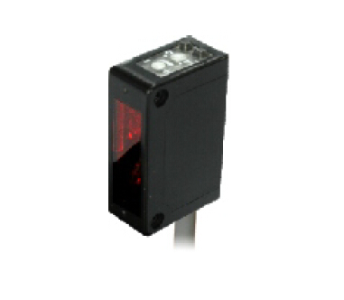 Rectangular Plastic Background Suppression Photoelectric Sensors (PSC-E1 DC3)