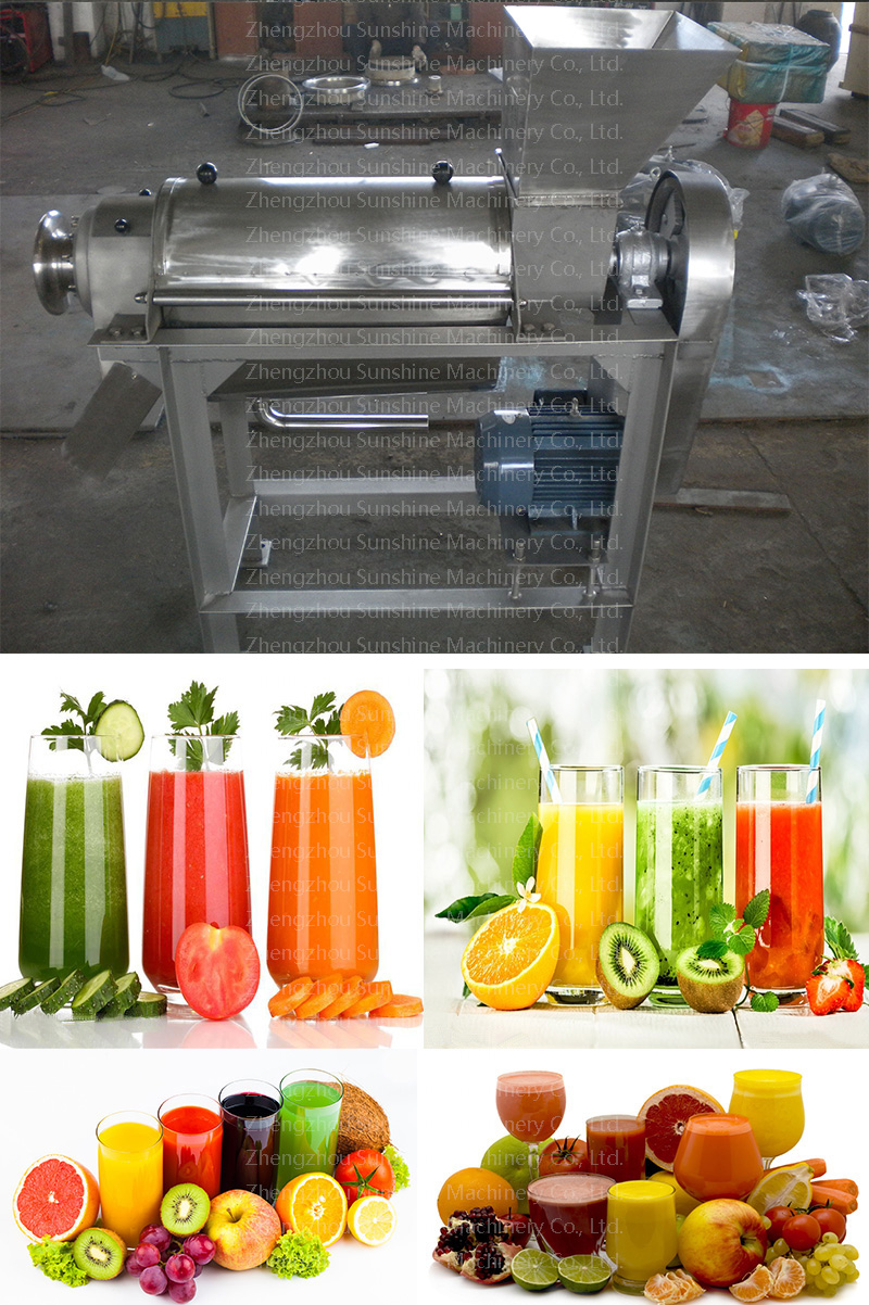 Sugarcane Slow Juicer Cold Press Pomegranate Industrial Juice Machine