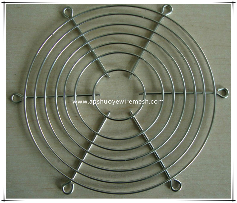 Stainless Steel / PVC Coated Metal Wire Fan Guard