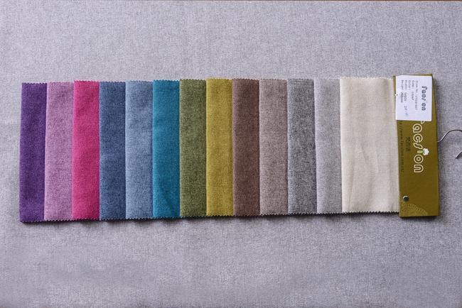 Super Soft Linen Like Jacquard Upholstery Fabric