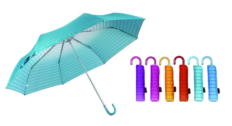 3 Section Manual Open Windproof Compact Umbrellas