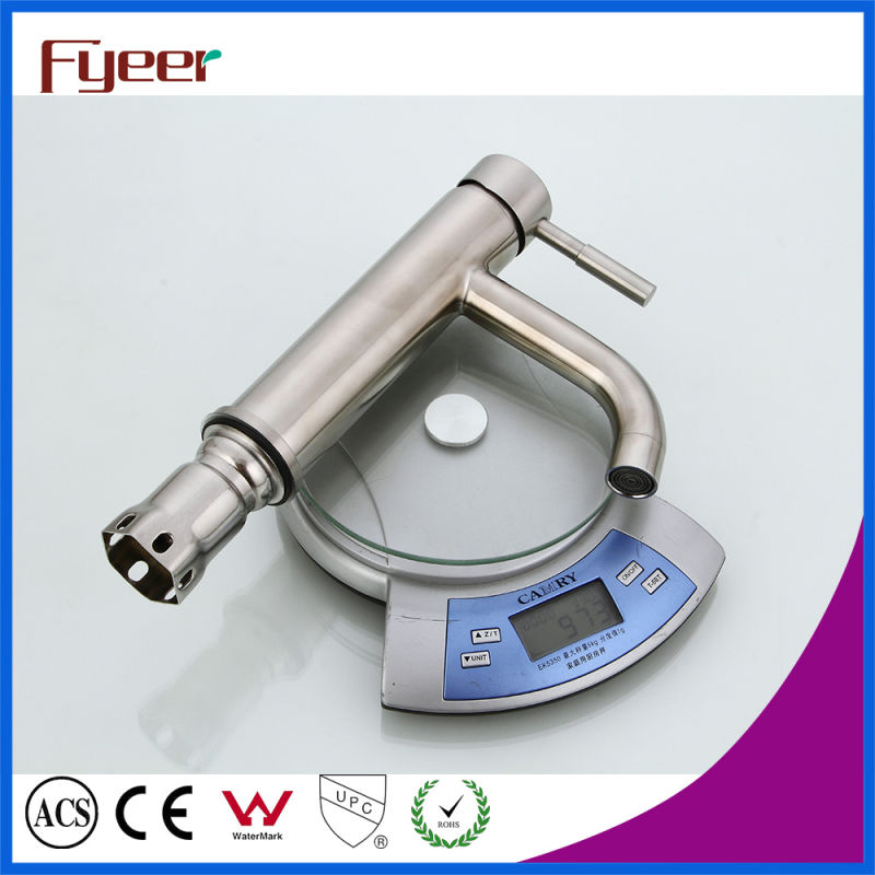 Fyeer 304 Stainless Steel Basin Faucet