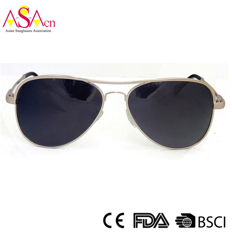 UV400 Protection Polarized High Quality Metal Eyewear (16010)