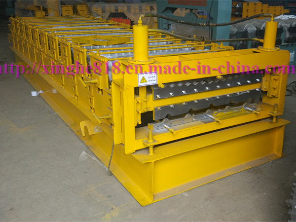 Corrugation Tile Roofing Sheet Double Layer Rolll Forming Machine