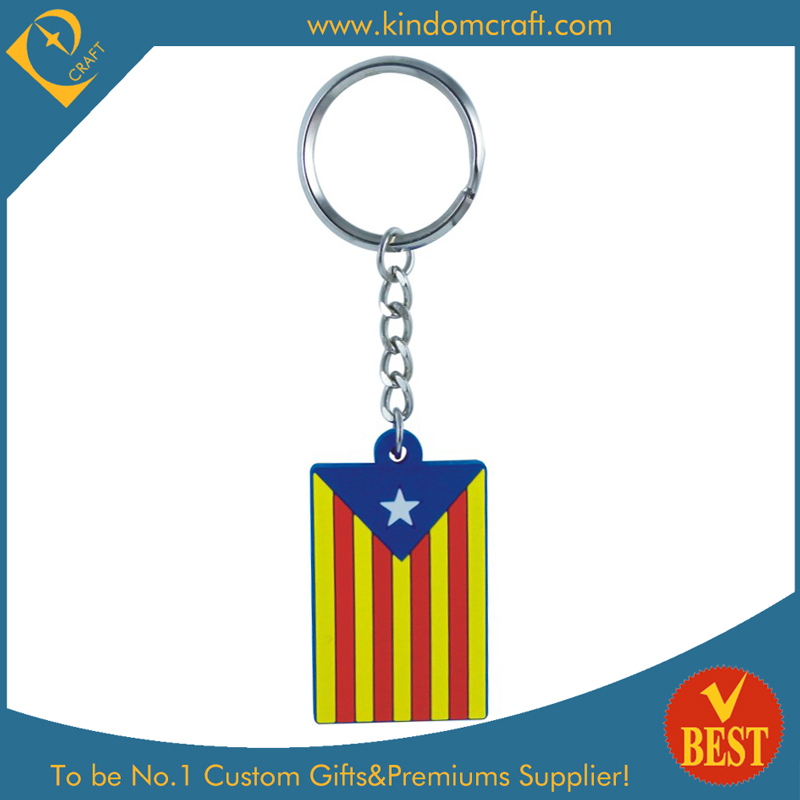 Wholesale High Quality Personalized PVC Key Chain for Promotion as Souvenir