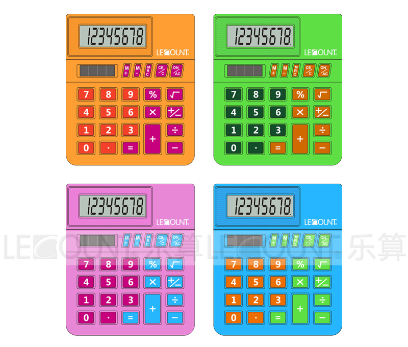 8 Digits Small Size School Desktop Calculator for Students/Kids and Promotion/Gifts (LC289)