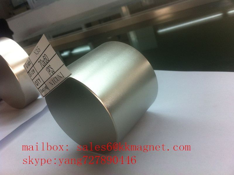 N35 Neodymium Magnet D55X25 D50X30 D60X30 D70X30 D90X40 D90X50
