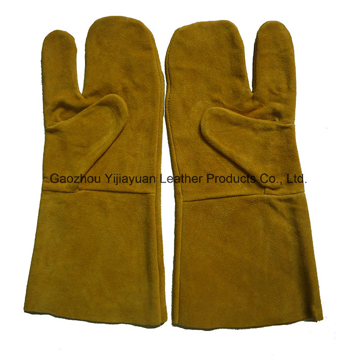 Leather Welding Gloves Price Industrial Leather Hand Gloves