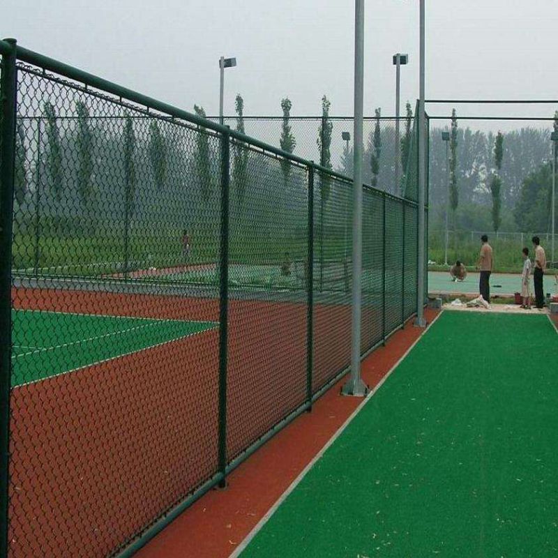 Temporary Fence / Metal Frame Material and Hot Dipped Galvanized Chain Link Fence