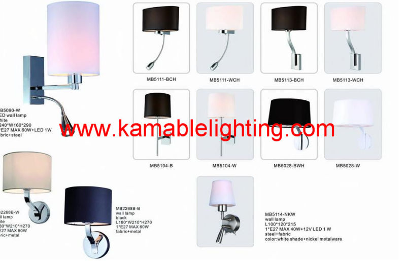 Hotel Light Bedroom Wall Lighting (MB5028-WCH)