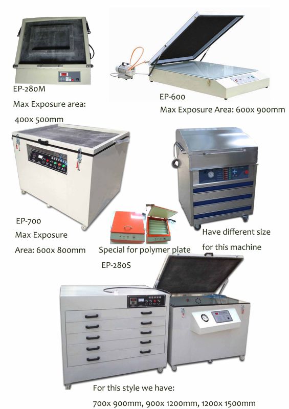 Exposure Area: 800X 1100mm Screen Printing Digital Exposure Machine