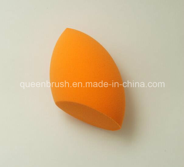 Hydrophilic Oval Shape Makeup Non Latex Cosmetic Sponge