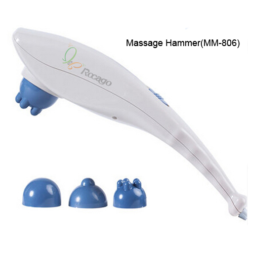 Handheld Massage Hammer with Three Removable Heads