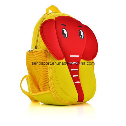 New Cartoon Elephant Design Children Neoprene Backpack Bag (SNPB08)