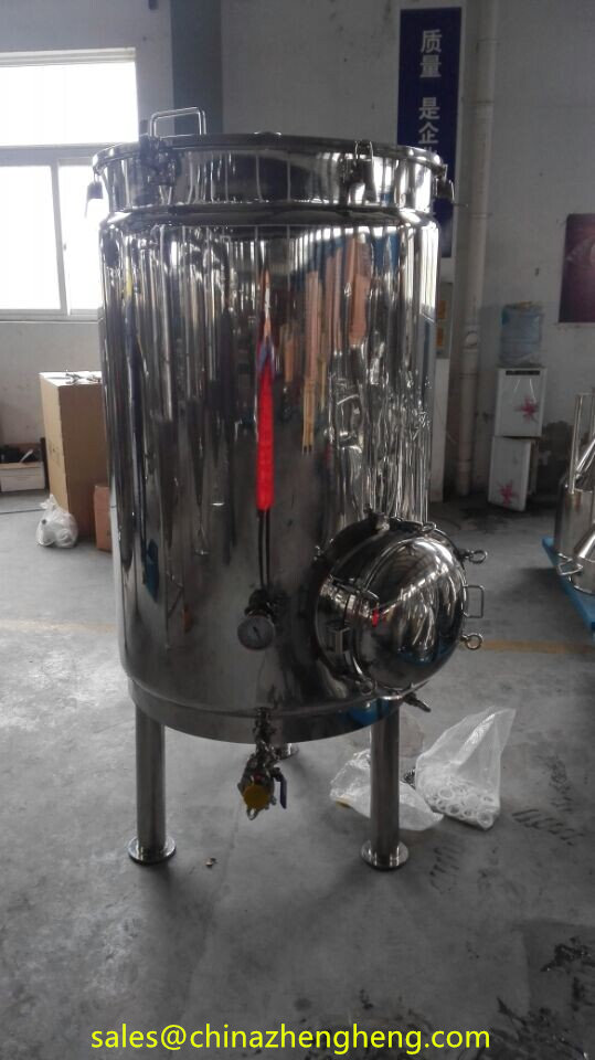 500L Stainless Steel Insulate Mash Tun with False Bottom