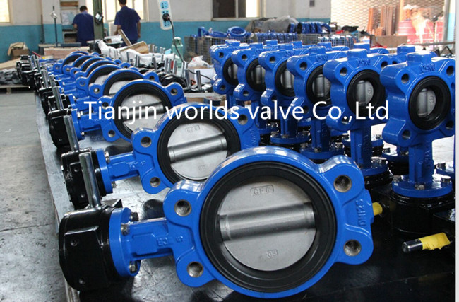 Semi-Lug Type Butterfly Valve with Ce ISO Wras Certificates