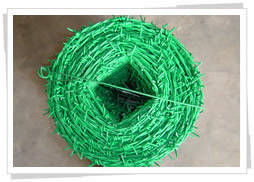 Galv. or PVC Coated Double Twist Barbed Wire for Fence