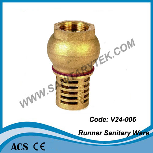 Brass Foot Valveand Bottom Valve (V24-006)