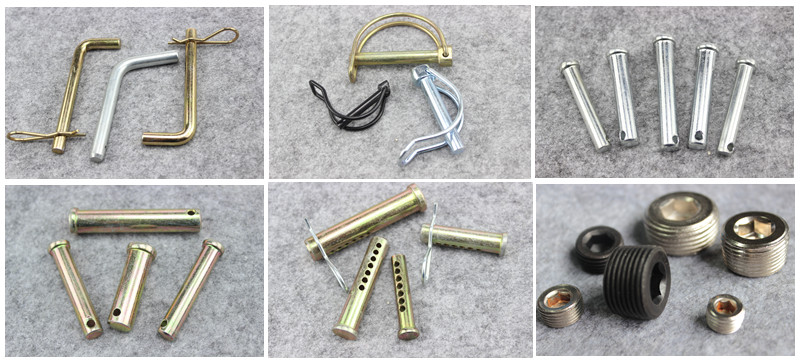 Galvanized Metal Clevis Pin Assortment with Head