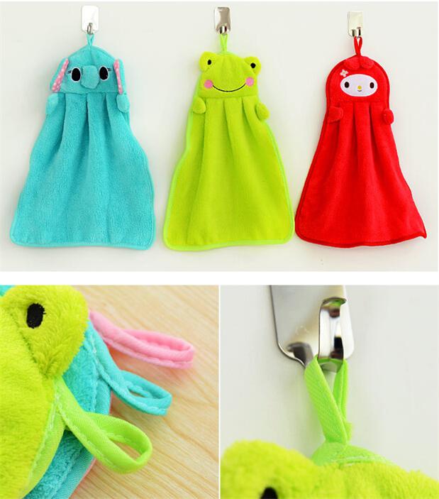 Animal Design Creative Hanging Hand Towel