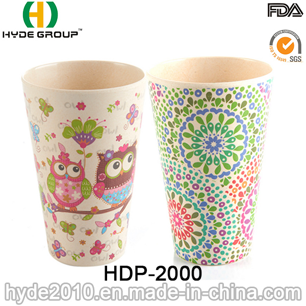 Customized Fashionable Eco-Friendly Bamboo Fiber Cup (HDP-2000)