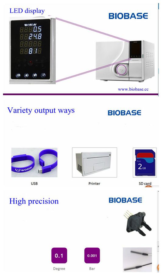 Class B Dental/Surgical Class B Autoclave/Steam Sterilizer