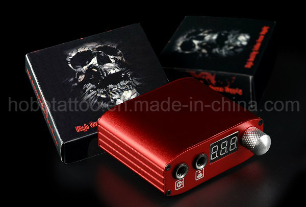 Newest 2-Year Warranty Mini Digital Tattoo Power Supply with Clip Cord & Foot Switch