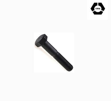 DIN931 Black Hex Bolts with Black