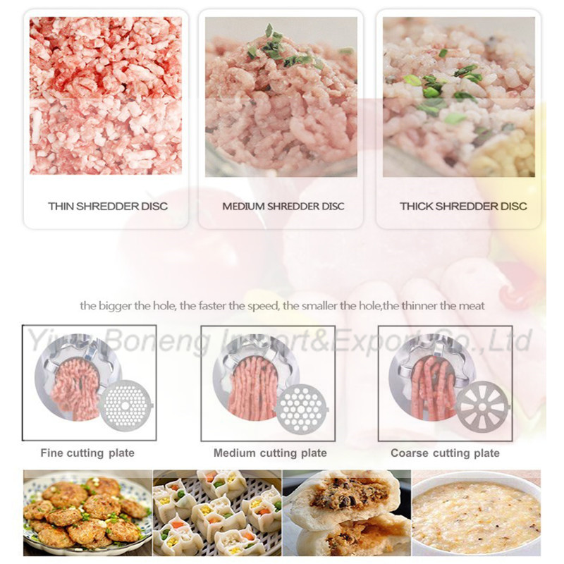 Mince Machine Meat Grinder with Reverse Function, Sf-007.