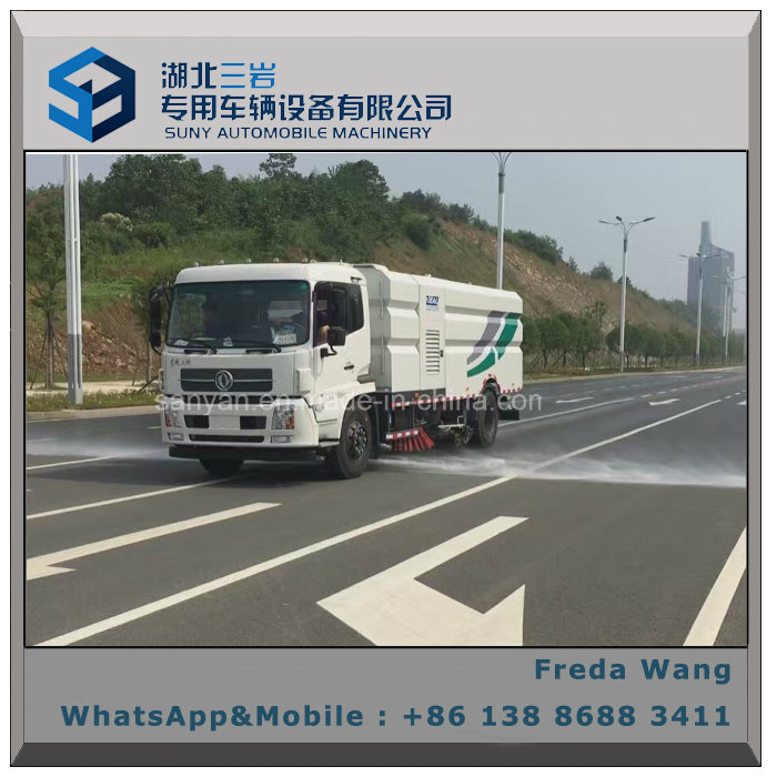 Dongfeng Kingrun Rhd Euro 3 10000L Road Sweeper Truck