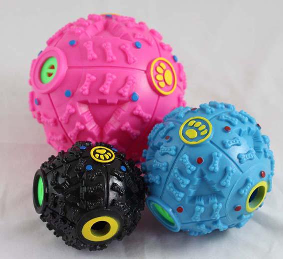 Vinyl Leaking Food Ball Pet Dog Toy