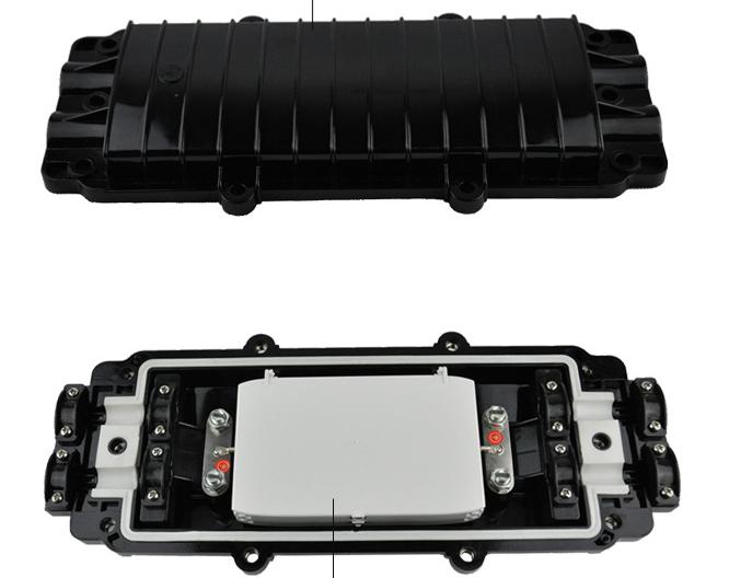 PC Material 2 in 2 out 24 Cores- Fiber Splice Closure