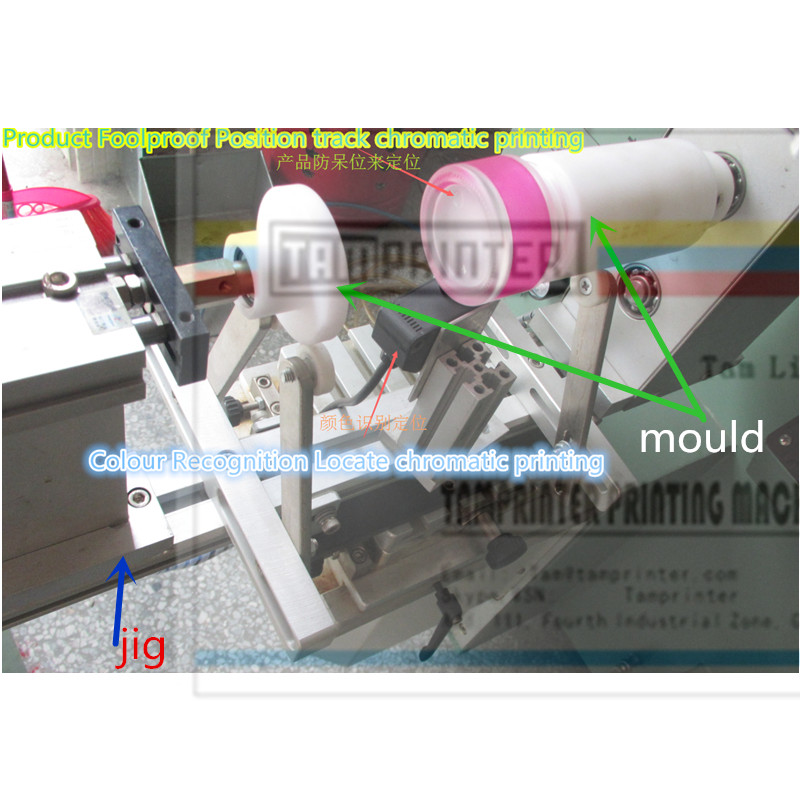 Colour Recognition Locate Chromatic Printing Screen Printing Machine