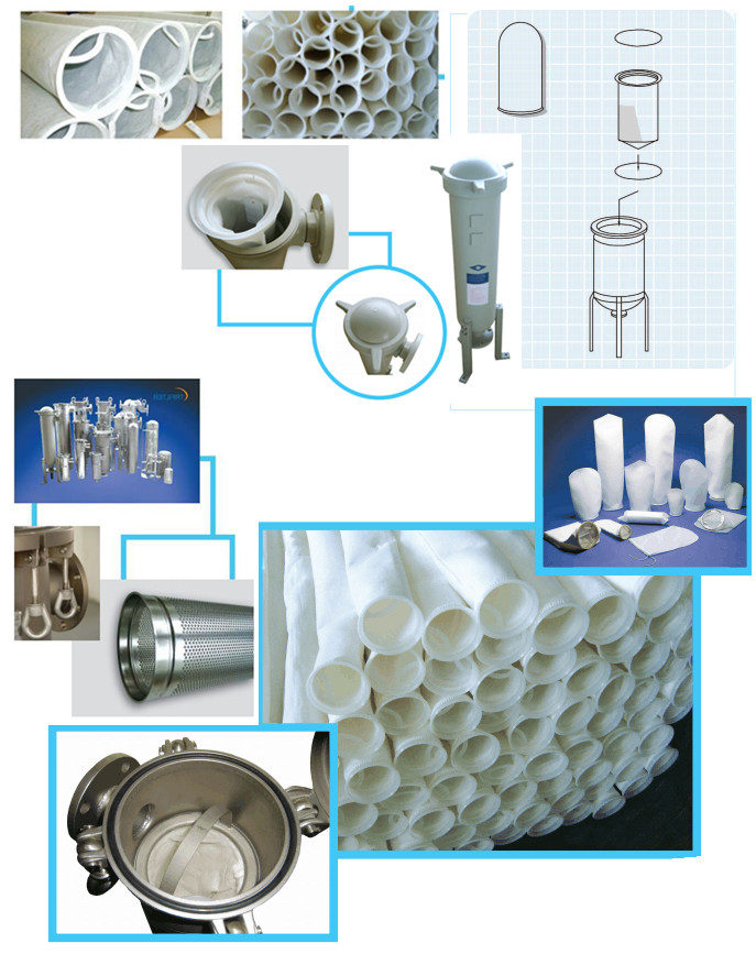 Polypropylene / PP Industrial Liquid Filter Bag