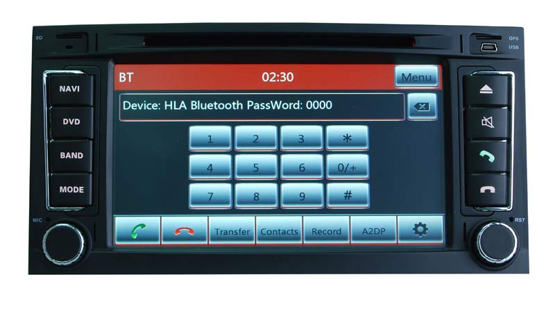 Car Audio DVD Player for Volkswagen Touareg/T5 Multivan (HL-8601GB)