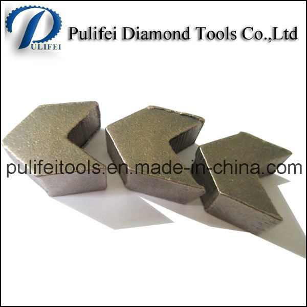 Trapezoid Grinding Floor Surface and Concrete Segment for Grinding Machine