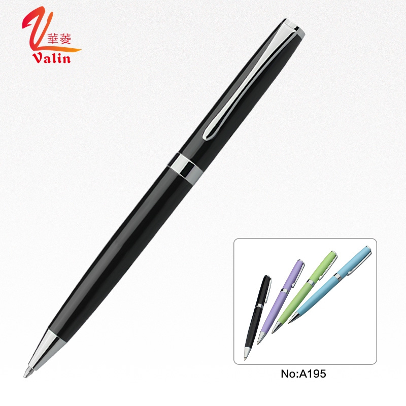 Silver Line Metal Pen for Wholesales School Supplies