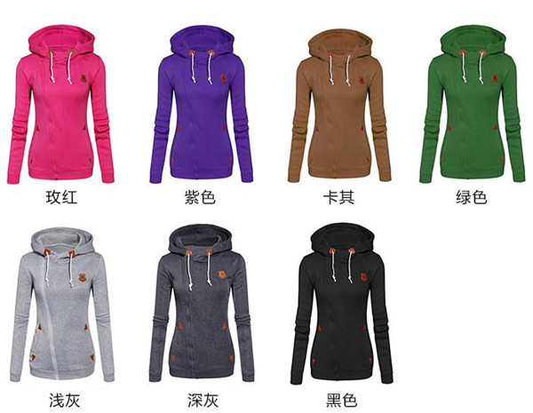 2016 Hot Selling New Designed Fleece Hooded Long-Sleeved Casual Sweater (80003)