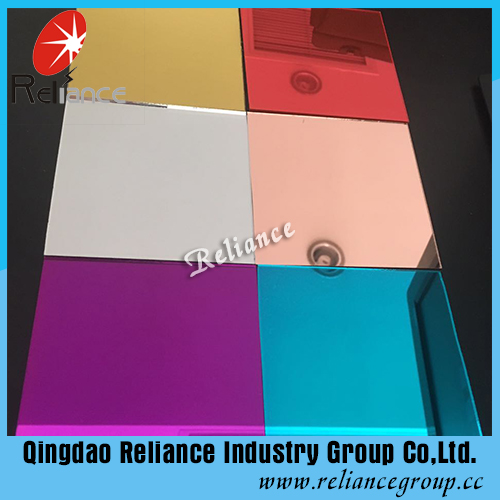 Float Glass Aluminium Mirror, Silver Mirror, Color Coating Glass Mirror