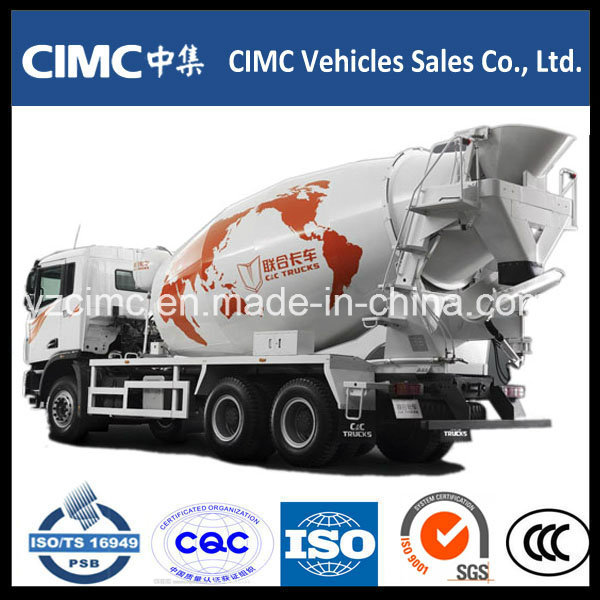 380HP 9-12cbm C&C 6X4 Concrete Mixer Truck