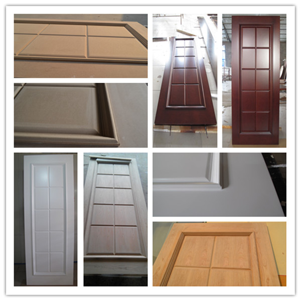 Prefinished Cherry Veneered 10 Panel MDF Door for Village Project.