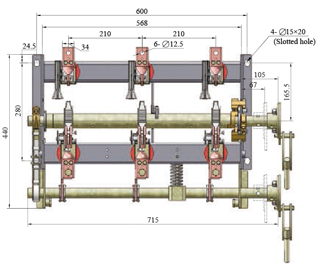 High Quality, Best Choice Indoor Hv Load Break Switch-Fn7-12D/630-20