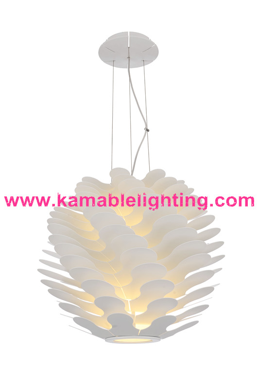 Modern Ivory PMMA Aluminium Table Lamp (2215TX)