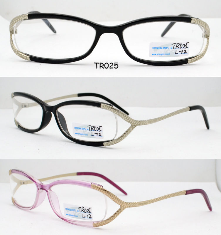 Lady Style Tr90 Optical Frames Latest (TR025)